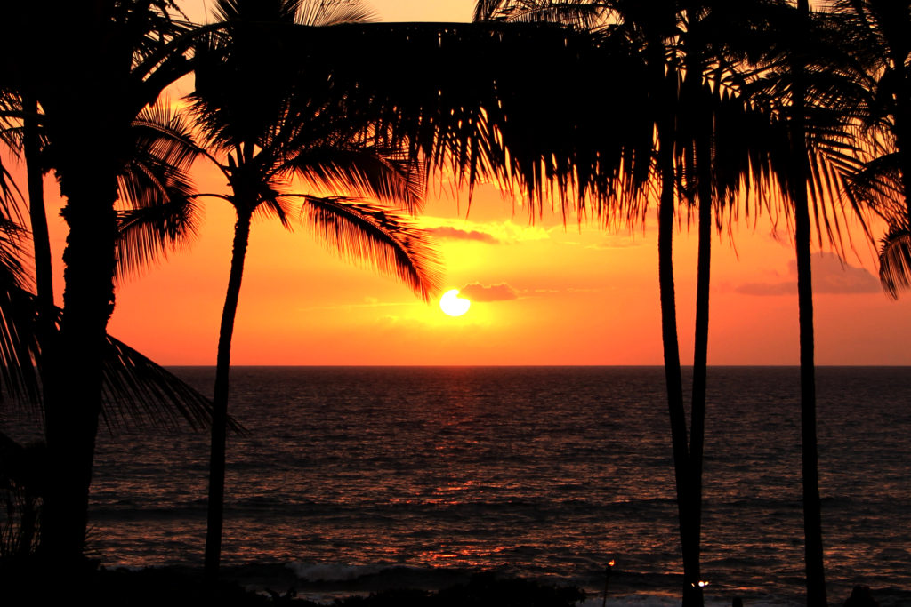 orange Hawaiian Sunset