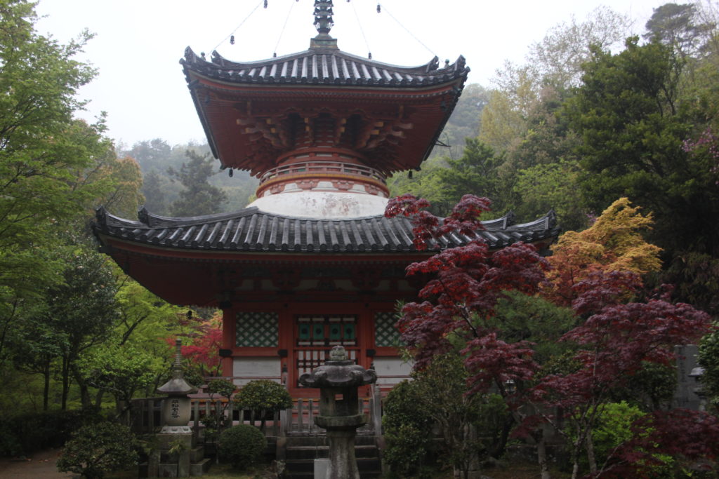 Pagoda at Mitaki temple