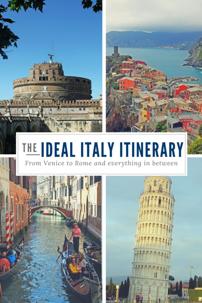 Ideal Italy Itinerary pin