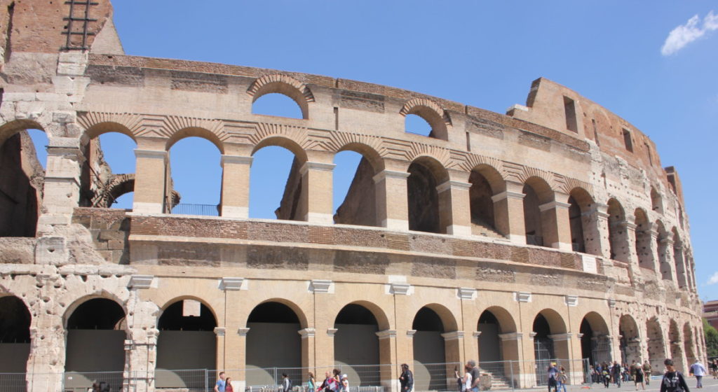 The coliseum In Rome, Italy