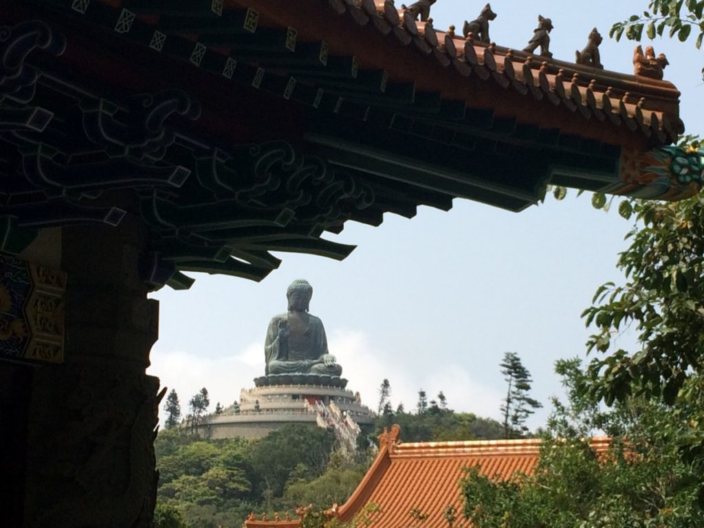 Big Buddha on Lantau Island, Hong Kong