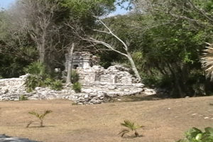 ruins near Playacar, Mexico