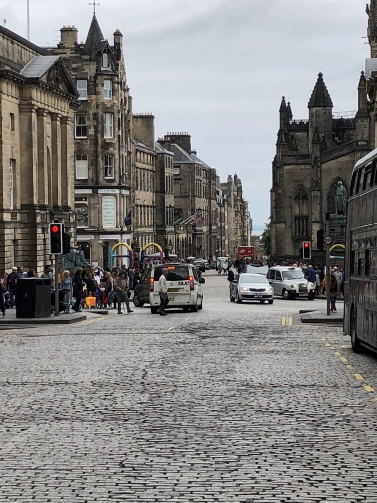 A Walk Old Town Edinburgh down the Royal Mile