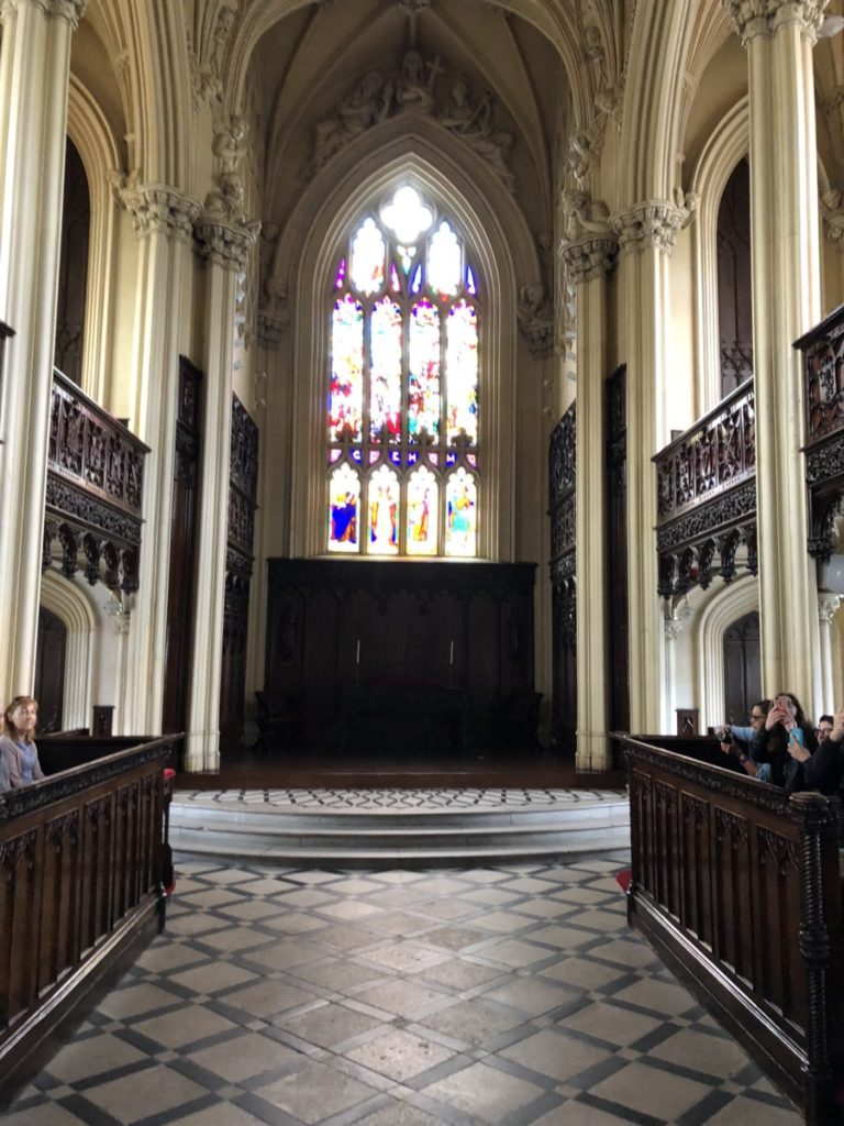 Inside the Chapel in Dublin Castle