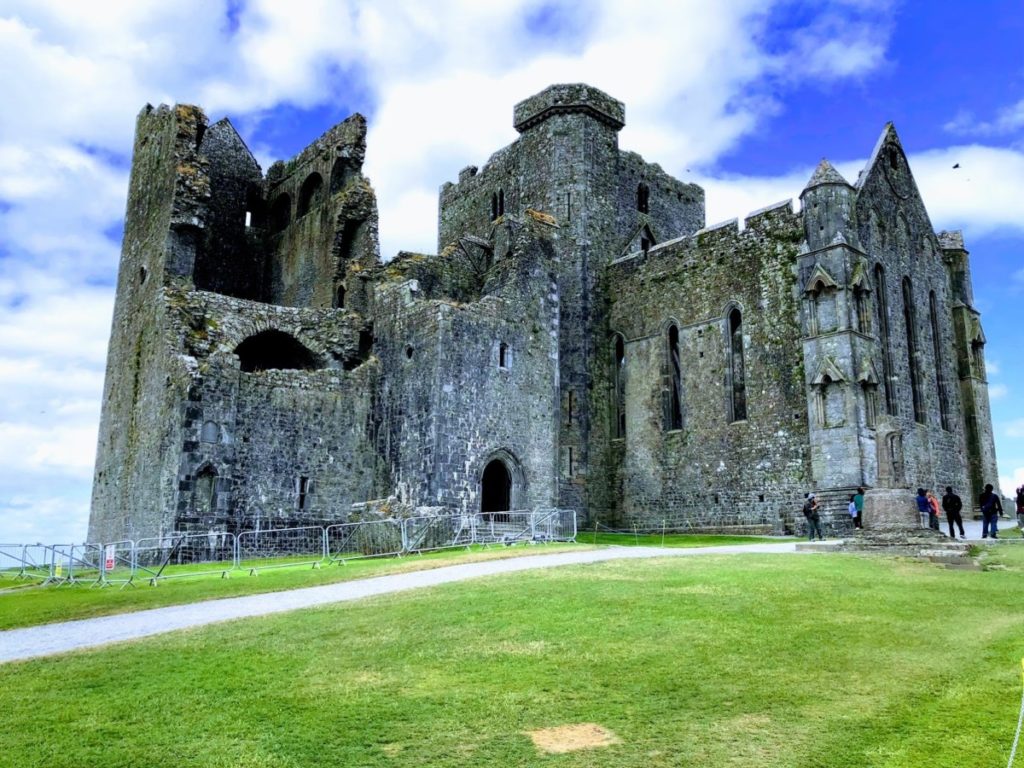 Rock of Cashel a deteriorating castle in Ireland 