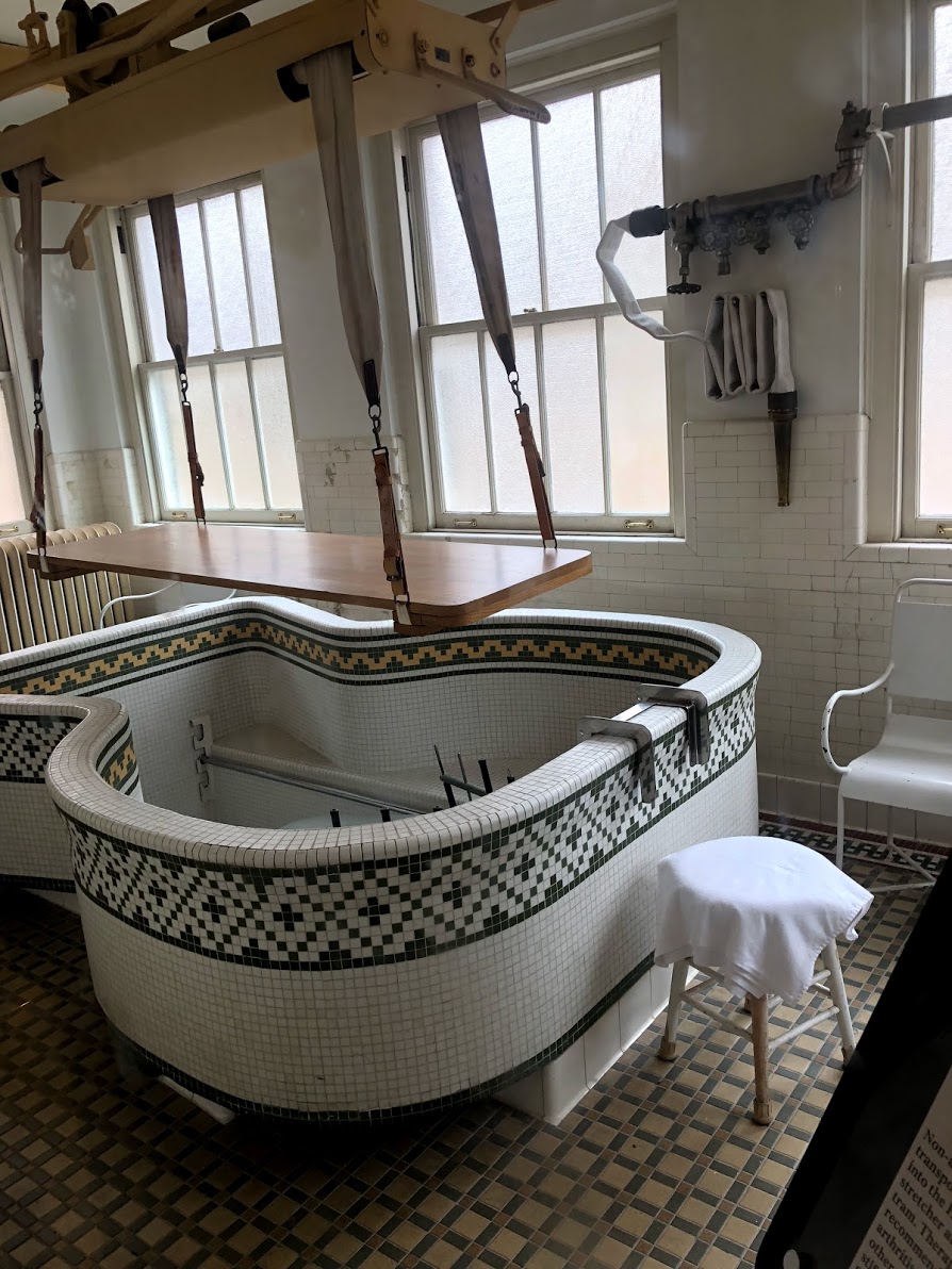 Theraputic bath for disabled persons at Hot Springs National PArk