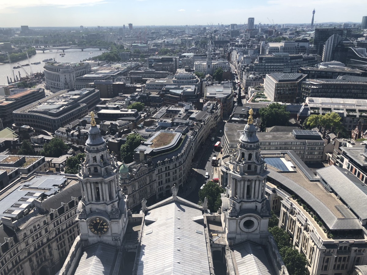 St. Paul's view from the Dome, London
