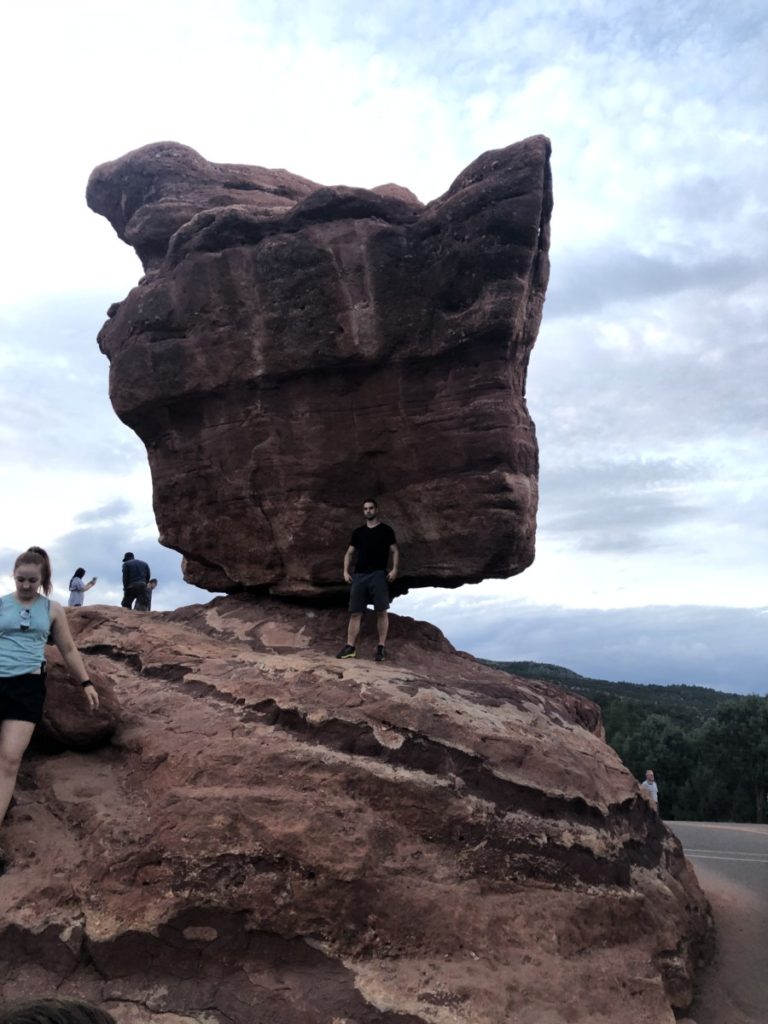 Balanced Rock at Garden of the Gods, Colorado