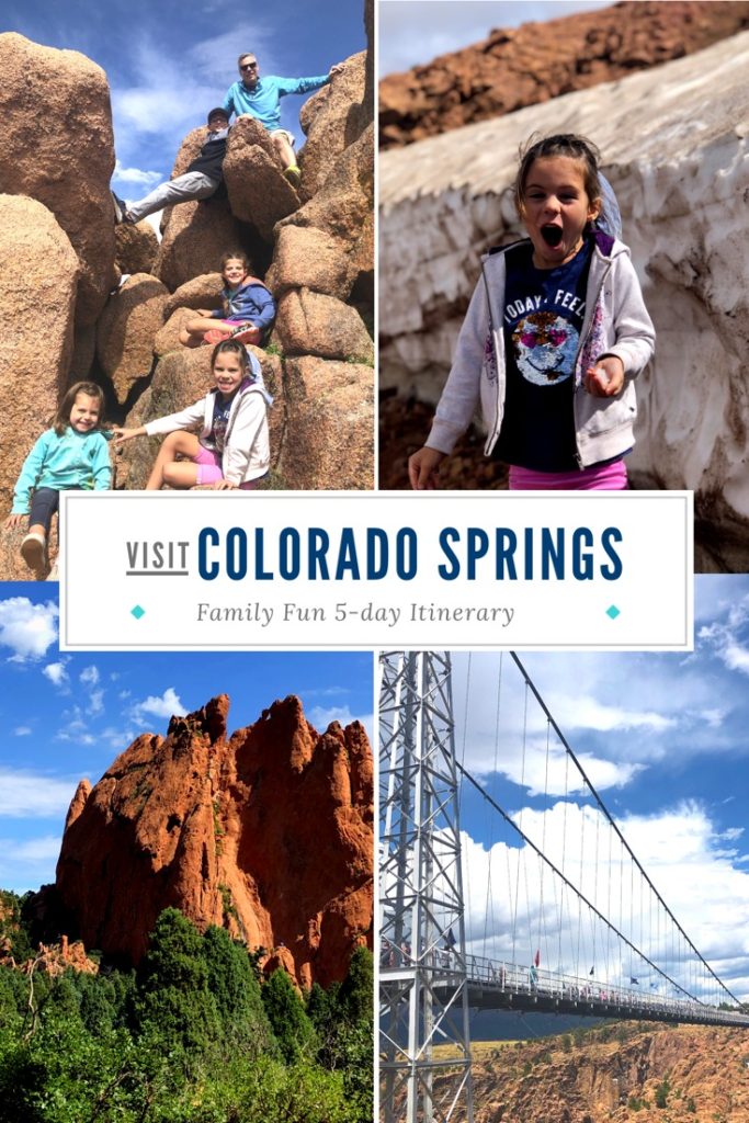pin for Colorado Springs with kids Itinerary