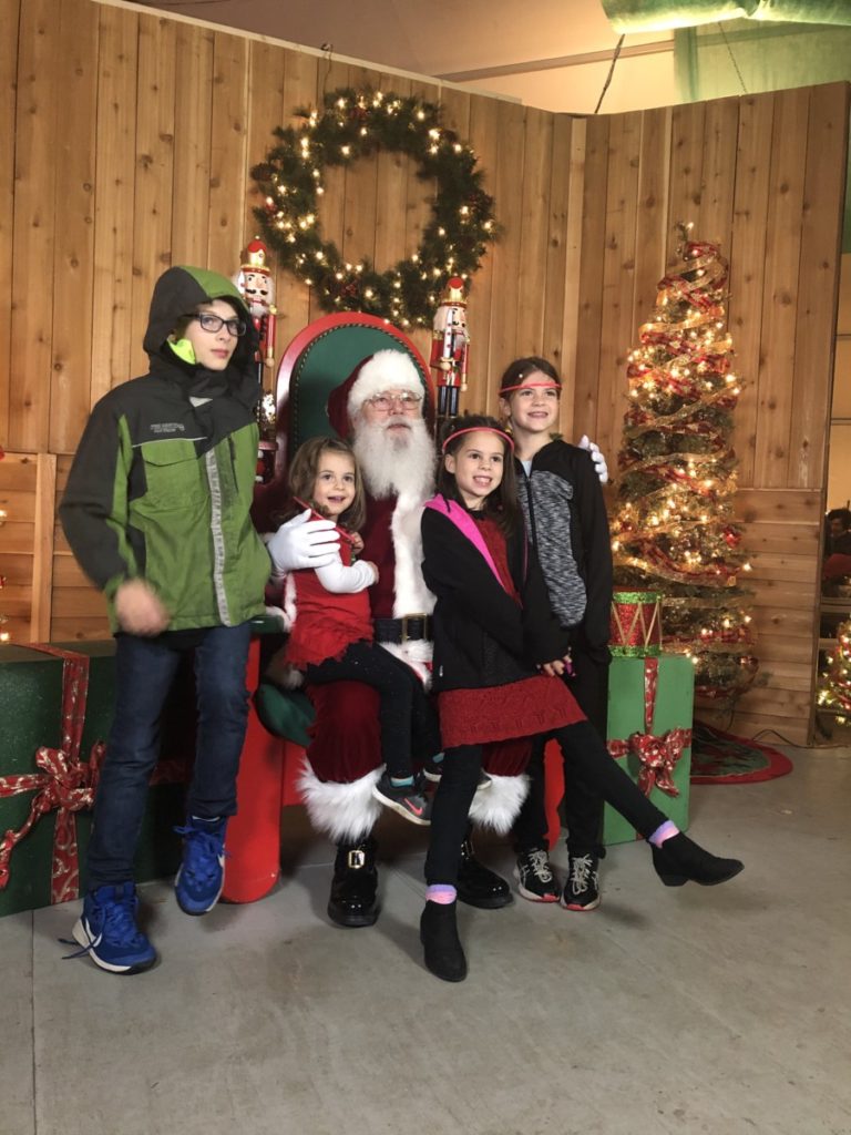 4 Kids with Santa at Prairie Lights