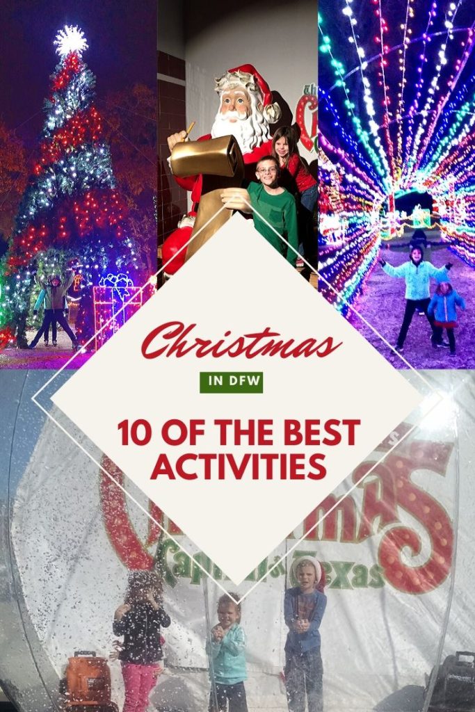 pin for 10 activities in DFW