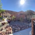 Sun Shines brightly over the Casita at the Hyatt Place in Moab