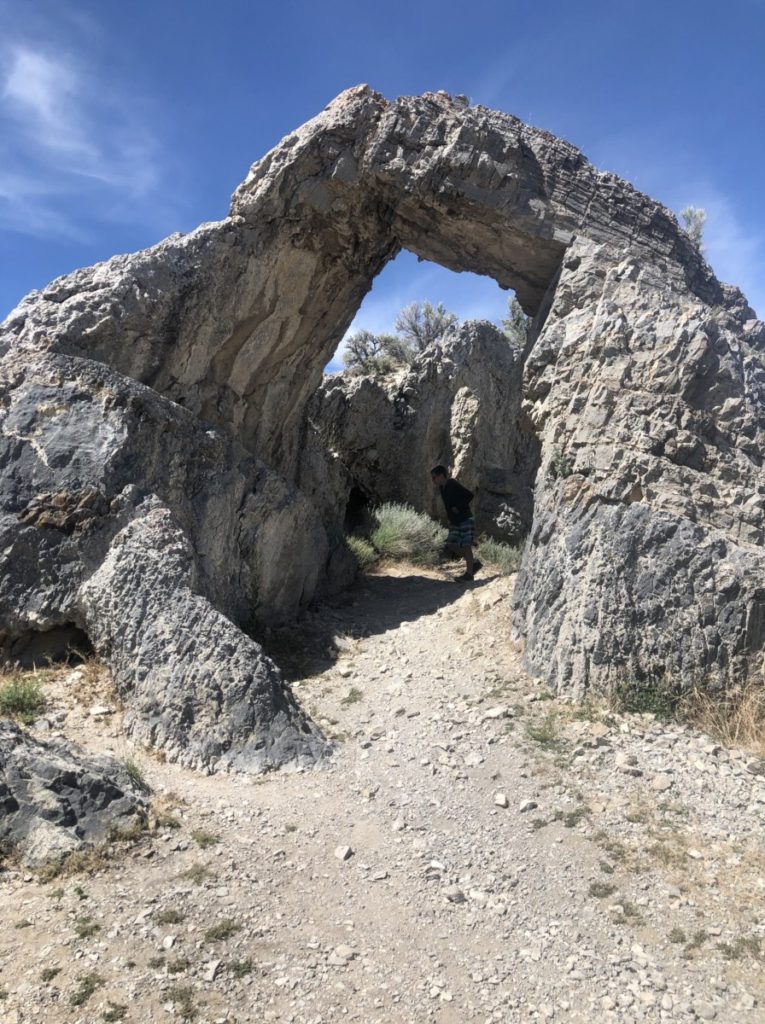 Chinese Arch on the East Auto Tour at Golden Spike National Monument