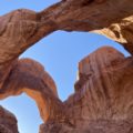 Double Arch at Windows SEction in ARches National Park