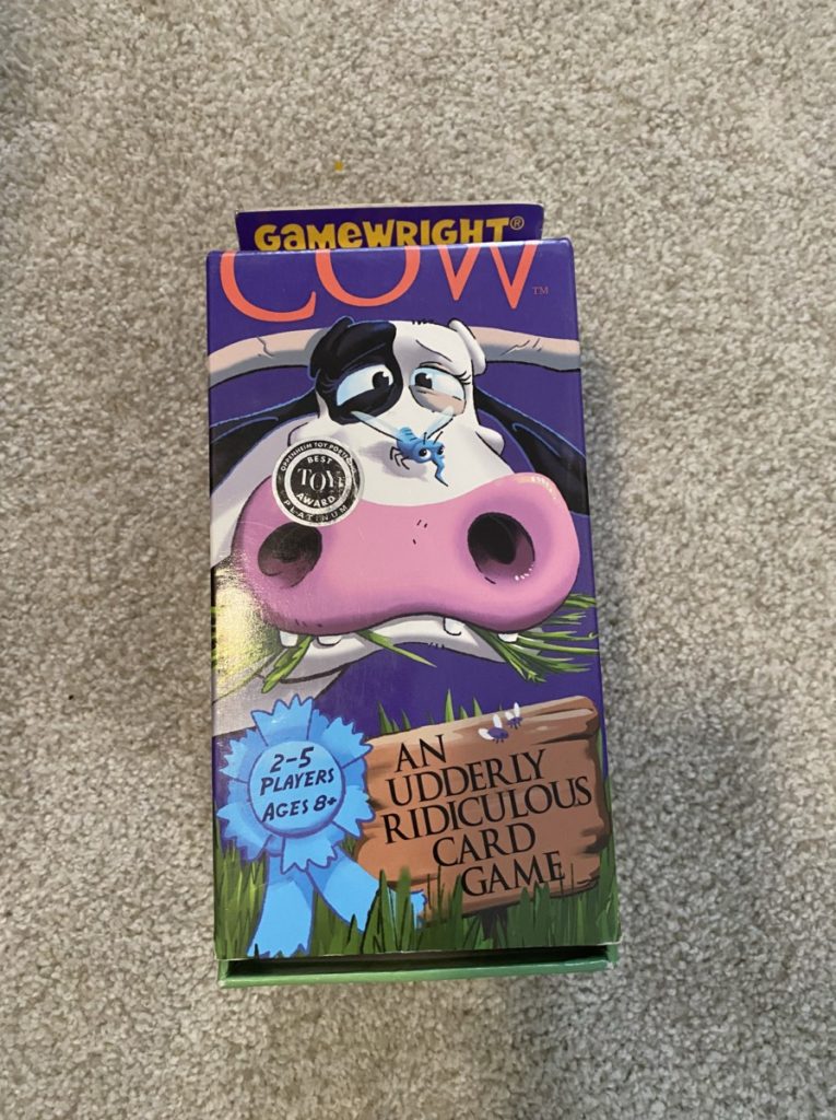 Long Cow Card Game box