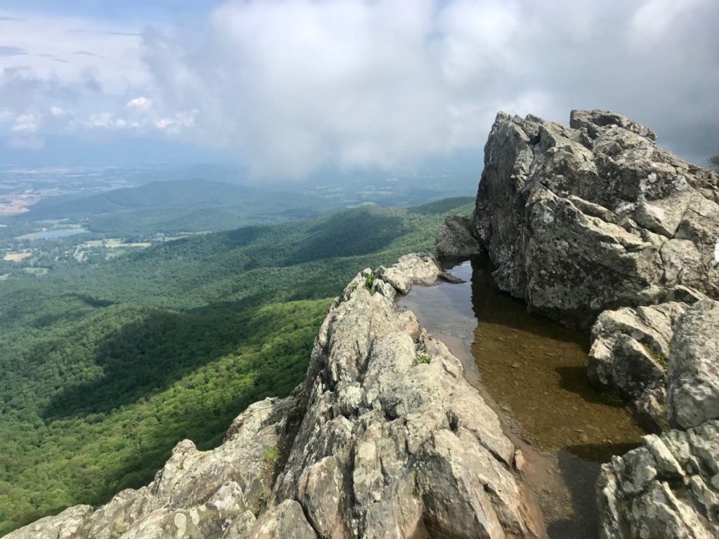 overlooking Shenandoah Valley in Virginia