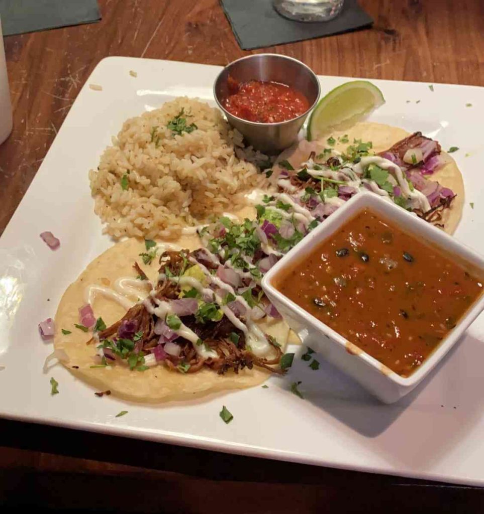 Artisan Tacos at Forty One Ten Dining in odessa