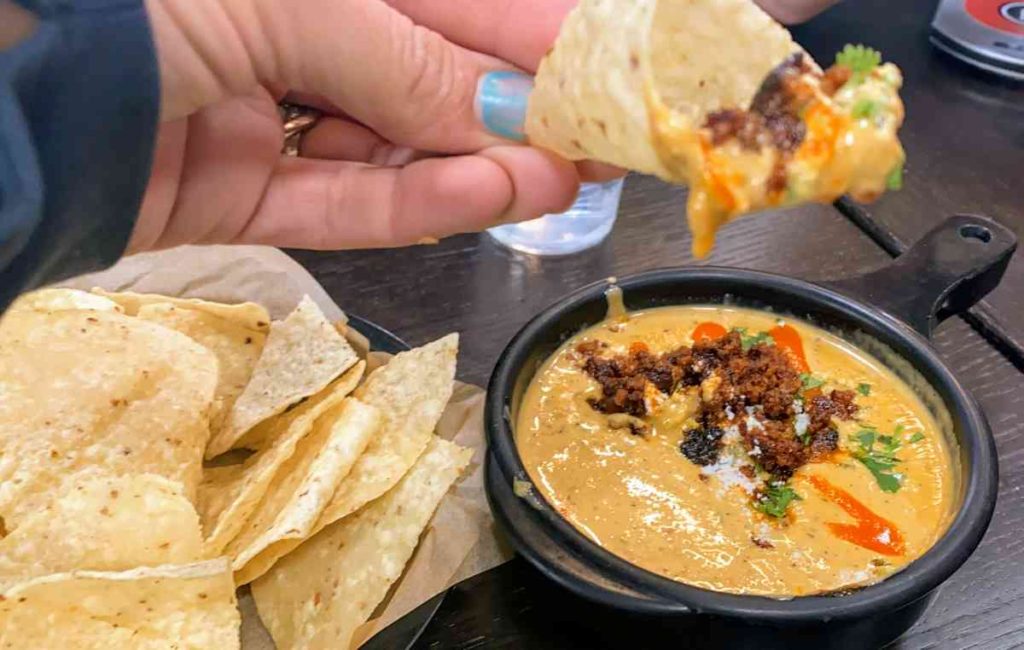 Chips and Queso at Torchy's Tacos