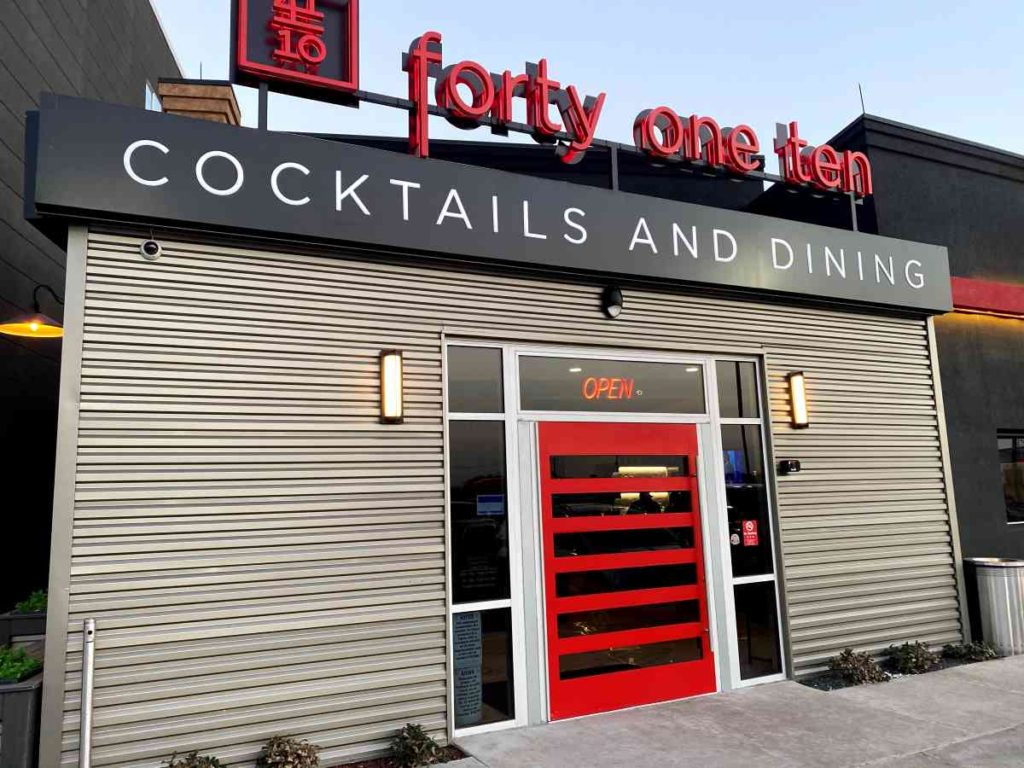 Forty One Ten Cocktail and Dining restaurant