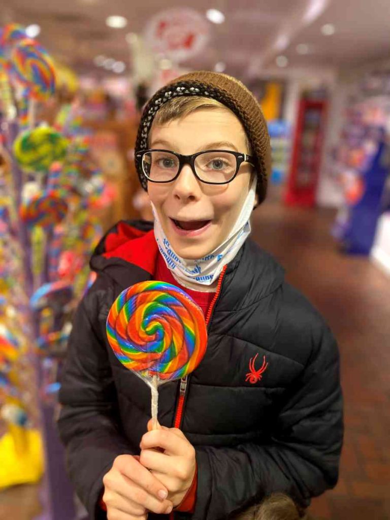 Kid in a Candy shop Frankenmuth