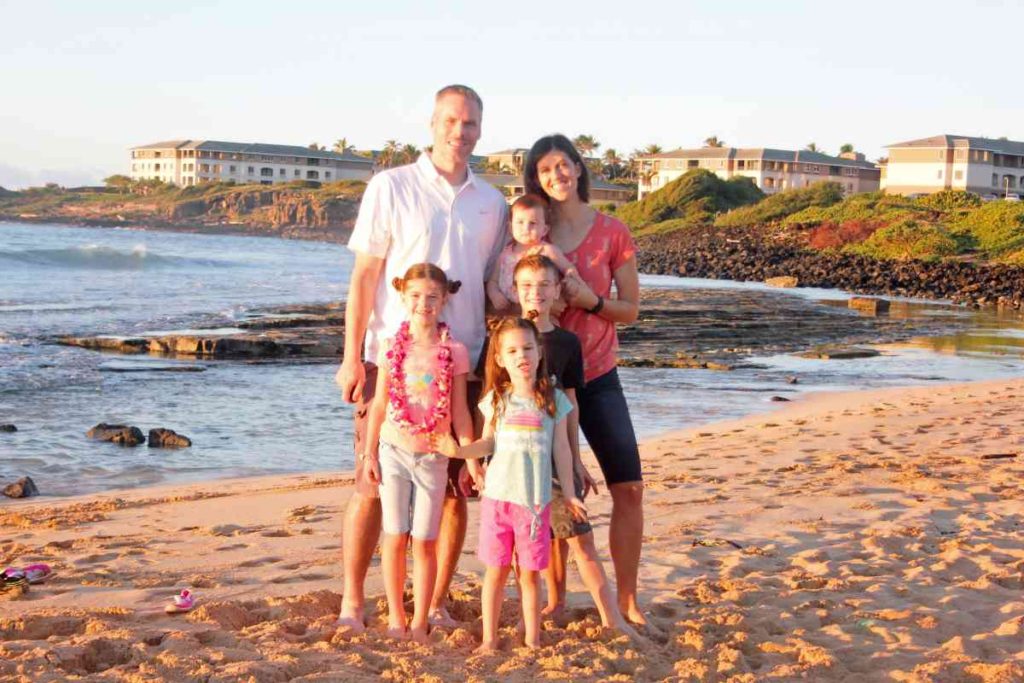 Shipwreck Beach Family photo